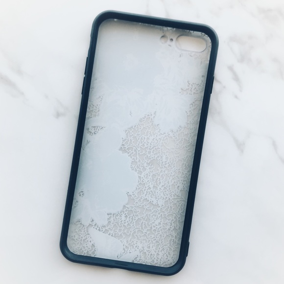 NEW iPhone 7/8/7+/8+ Textured Bird Floral Case - Picture 3 of 4